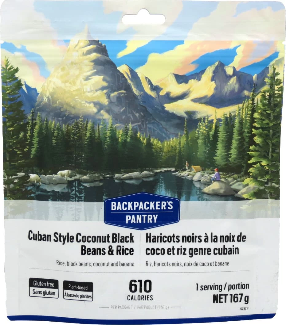 Backpacker's Pantry Cuban Coconut Black Beans And Rice
