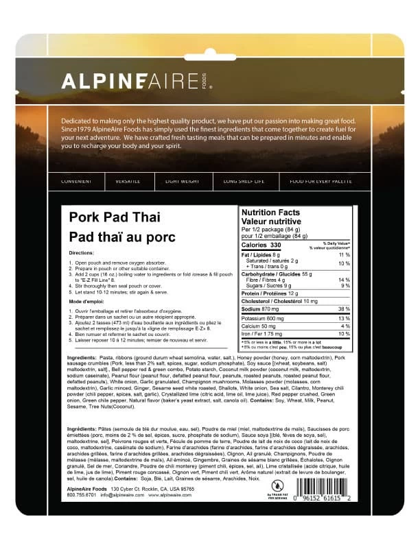 AlpineAire Pork Pad Thai - Image 2