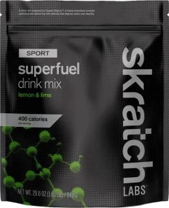 Skratch Labs Super High Carb Sport Drink Mix Lemon Lime