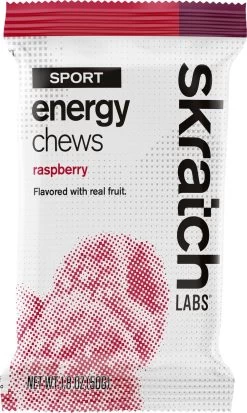 Skratch Labs Energy Chews Raspberry