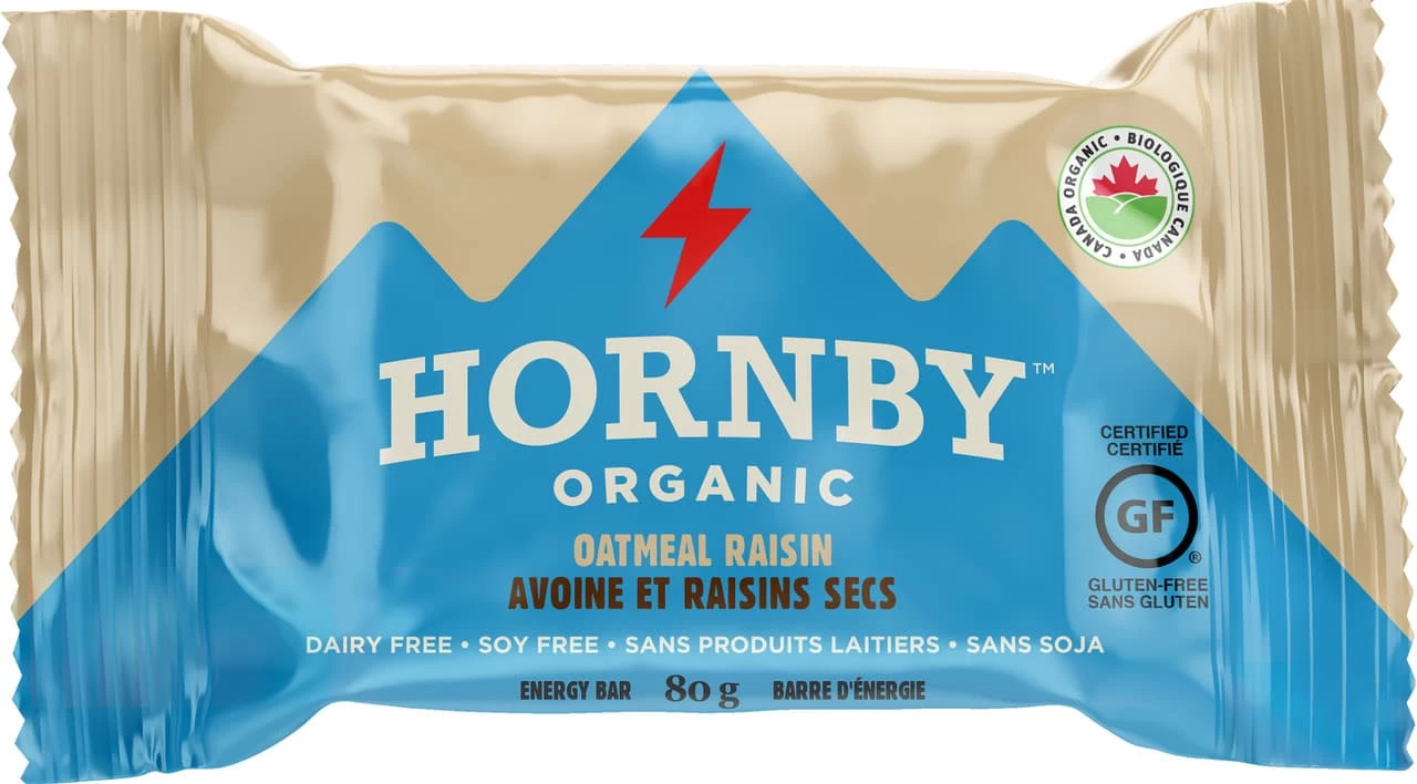 Hornby Organic Oatmeal Raisin Bar