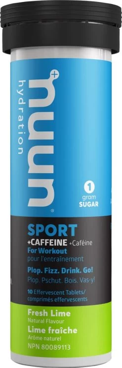 Nuun Sport & Caffeine Electrolytes Replacement Tab