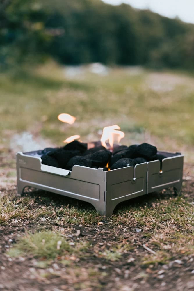 Wolf And Grizzly Fire Safe Portable Fire Pit - Image 5