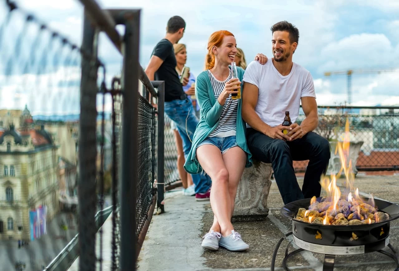 Outland Living Firebowl Deluxe Propane Fire Pit - Image 3