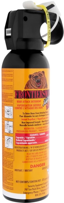 Frontiersman Bear Spray 1% 225g Canister
