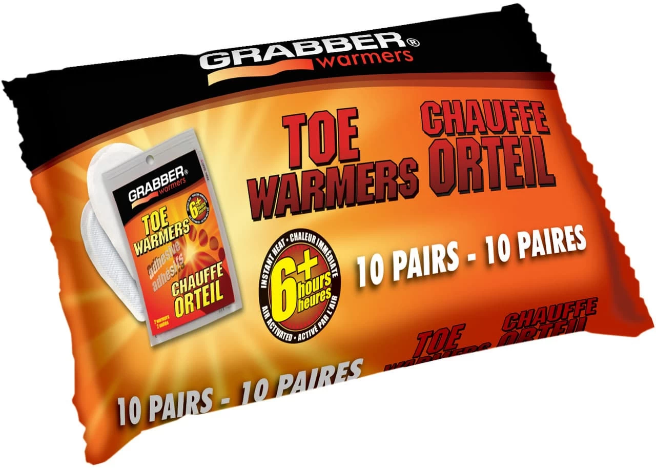 Grabber Toe Warmers (10 Pack)